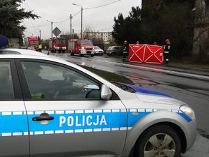 Tragiczny wypadek na ulicy Narutowicza.