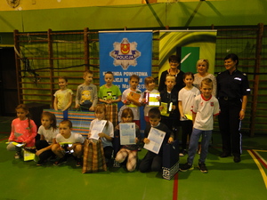 POWIATOWE ELIMINACJE XI KONKURSU SPRAWNOŚCI FIZYCZNEJ ORAZ WIEDZY O BEZPIECZEŃSTWIE W RAMACH „POLICYJNEJ AKADEMII BEZPIECZEŃSTWA” .