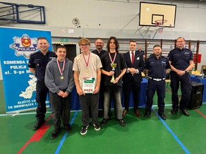 Turniej bezpieczeństwa w ruchu drogowym.