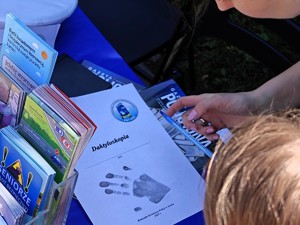 Policjanci na na Łaskim Dniu Profilaktyki.