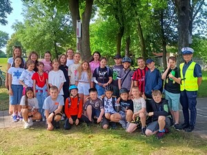 Egzamin na kartę rowerową.