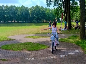 Egzamin na kartę rowerową.