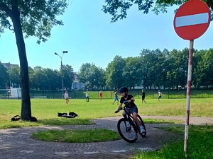 Egzamin na kartę rowerową.