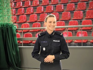 Policyjna Akademia Bezpieczeństwa, dzieci biorą udział w turnieju.