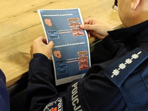 Spotkanie funkcjonariuszy.