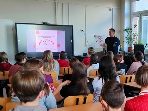 Policyjne podsumowanie i zakończenie kampanii „Dzieciństwo bez Przemocy”.