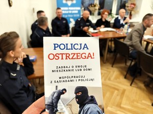 Debata w siedzibie Łaskiej Spółdzielni Mieszkaniowej.