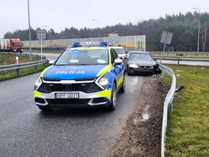 Zdarzenie drogowe na s8.