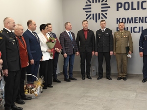 Pożegnanie Zastępcy Komendanta Powiatowego Policji w Łasku.