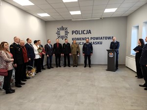 Pożegnanie Zastępcy Komendanta Powiatowego Policji w Łasku.