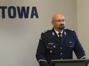 Pożegnanie Zastępcy Komendanta Powiatowego Policji w Łasku.