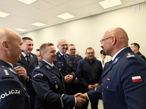 Pożegnanie Zastępcy Komendanta Powiatowego Policji w Łasku.