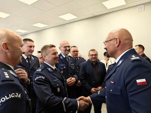 Pożegnanie Zastępcy Komendanta Powiatowego Policji w Łasku.
