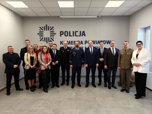 Pożegnanie Zastępcy Komendanta Powiatowego Policji w Łasku.