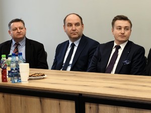 Odprawa roczna podsumowująca pracę Komendy Powiatowej Policji w Łasku w 2025 roku.