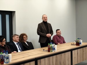 Odprawa roczna podsumowująca pracę Komendy Powiatowej Policji w Łasku w 2025 roku.