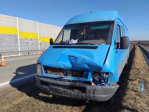 Kolizja na trasie S8.