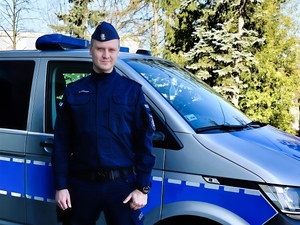 Wizerunek dzielnicowego.