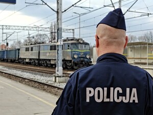 Wspólne działania Policji i Straży Ochrony Kolei.