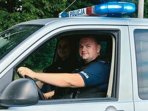 Wizerunek dzielnicowego.