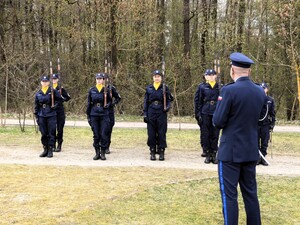 Łascy policjanci uczcili 86. rocznicę Zbrodni Katyńskiej.