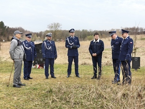 Łascy policjanci uczcili 86. rocznicę Zbrodni Katyńskiej.