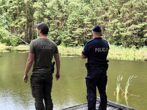 Wspólne patrole Policji i Straży Leśnej.