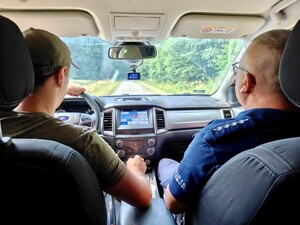 Wspólne patrole Policji i Straży Leśnej.