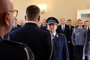 Powiatowe Obchody Święta Policji w Łasku.