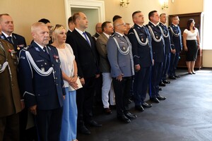 Powiatowe Obchody Święta Policji w Łasku.