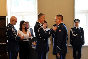 Powiatowe Obchody Święta Policji w Łasku.