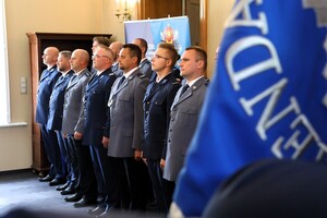 Powiatowe Obchody Święta Policji w Łasku.