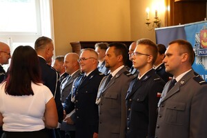 Powiatowe Obchody Święta Policji w Łasku.