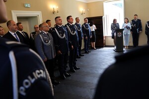 Powiatowe Obchody Święta Policji w Łasku.