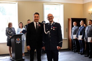 Powiatowe Obchody Święta Policji w Łasku.