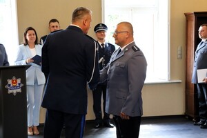 Powiatowe Obchody Święta Policji w Łasku.