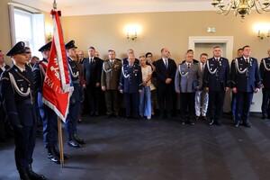 Powiatowe Obchody Święta Policji w Łasku.