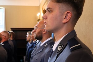 Powiatowe Obchody Święta Policji w Łasku.