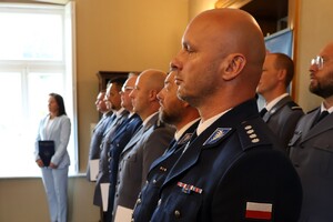 Powiatowe Obchody Święta Policji w Łasku.
