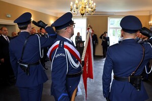Powiatowe Obchody Święta Policji w Łasku.