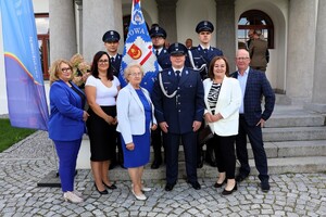 Powiatowe Obchody Święta Policji w Łasku.