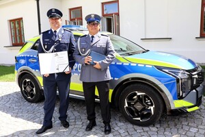 Powiatowe Obchody Święta Policji w Łasku.