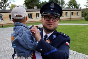 Powiatowe Obchody Święta Policji w Łasku.