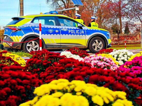 Łascy policjanci będą czuwać nad bezpieczeństwem.