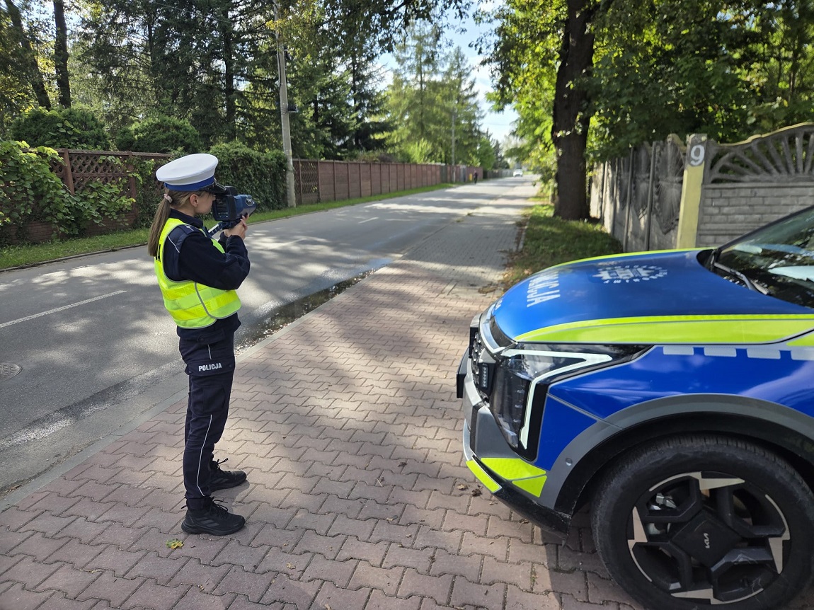 Łaskowi policjanci kontrolowali 82 pojazdy w ramach ROADPOL Safety Days 2026